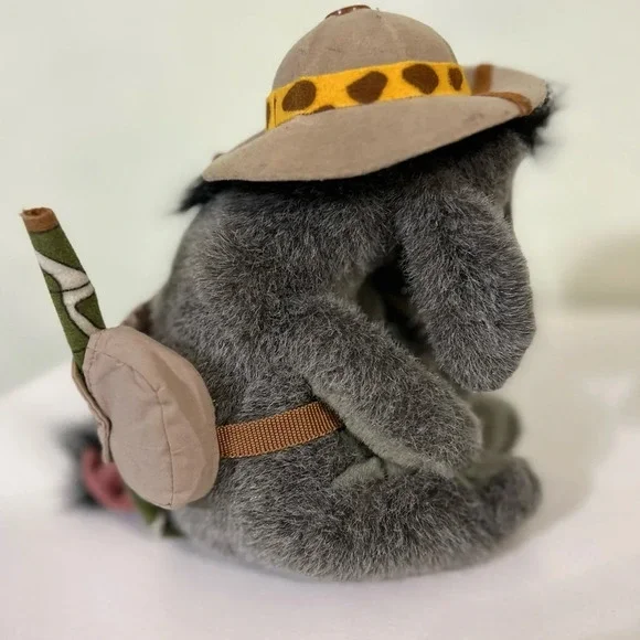 Eeyore Camping Safari Walt Disney World Parks Animal Kingdom Plush 8”Pooh Doll - Picture 4 of 5